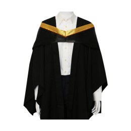 Design golden yellow graduation robe shawl Customized bachelor's degree graduation robe Hong Kong Polytechnic University Graduation robe manufacturer Design graduation robe company DA571 Design golden yellow graduation robe shawl Customized bachelor's degree graduation robe Hong Kong Polytechnic University Graduation robe manufacturer Design graduation robe company DA571